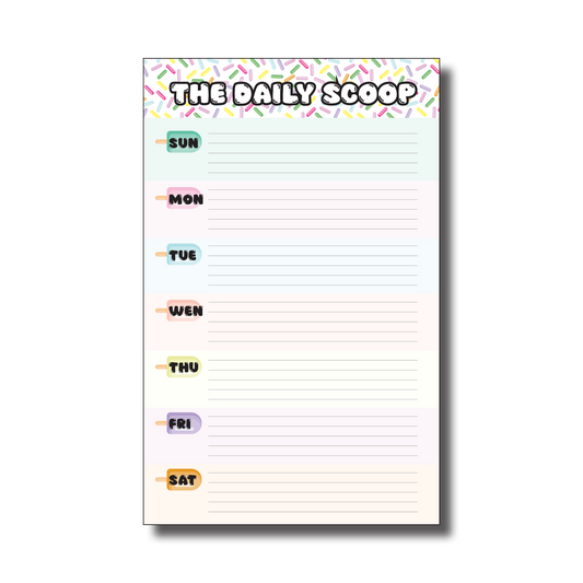 Daily Scoop Notepad