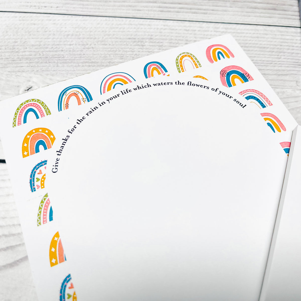 Rainbow Notepad set
