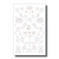 Coquette Blue Notepad 8 x 5 Inches